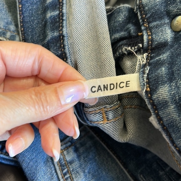 GRLFRND Candice No More Tears Jean Skinny Step Hem Sz 27 - Picture 12 of 14